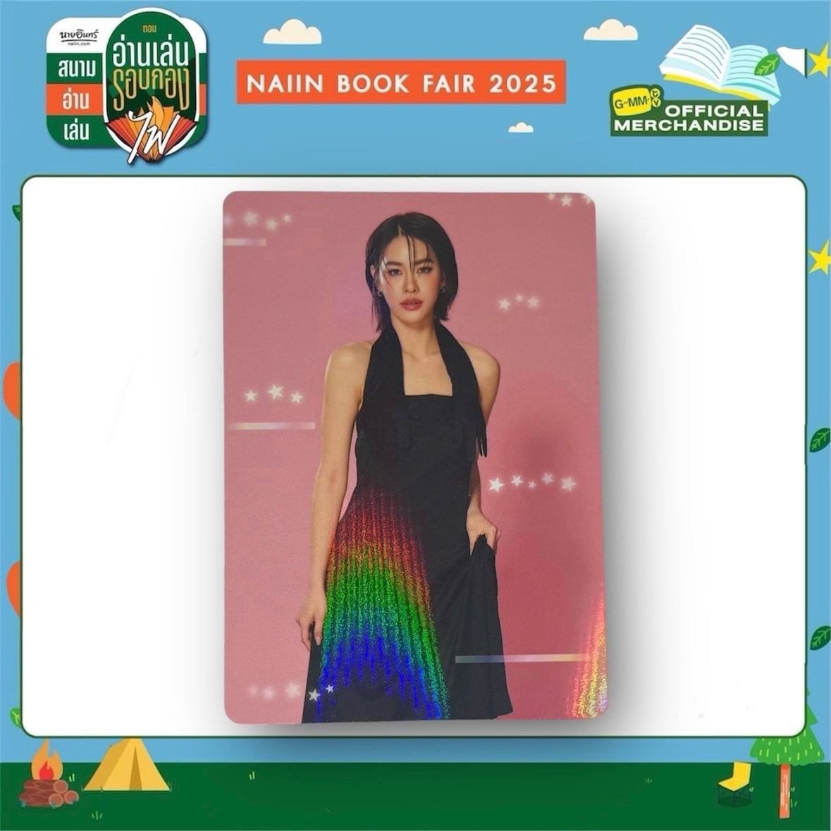 Emi Black in Color Photocard