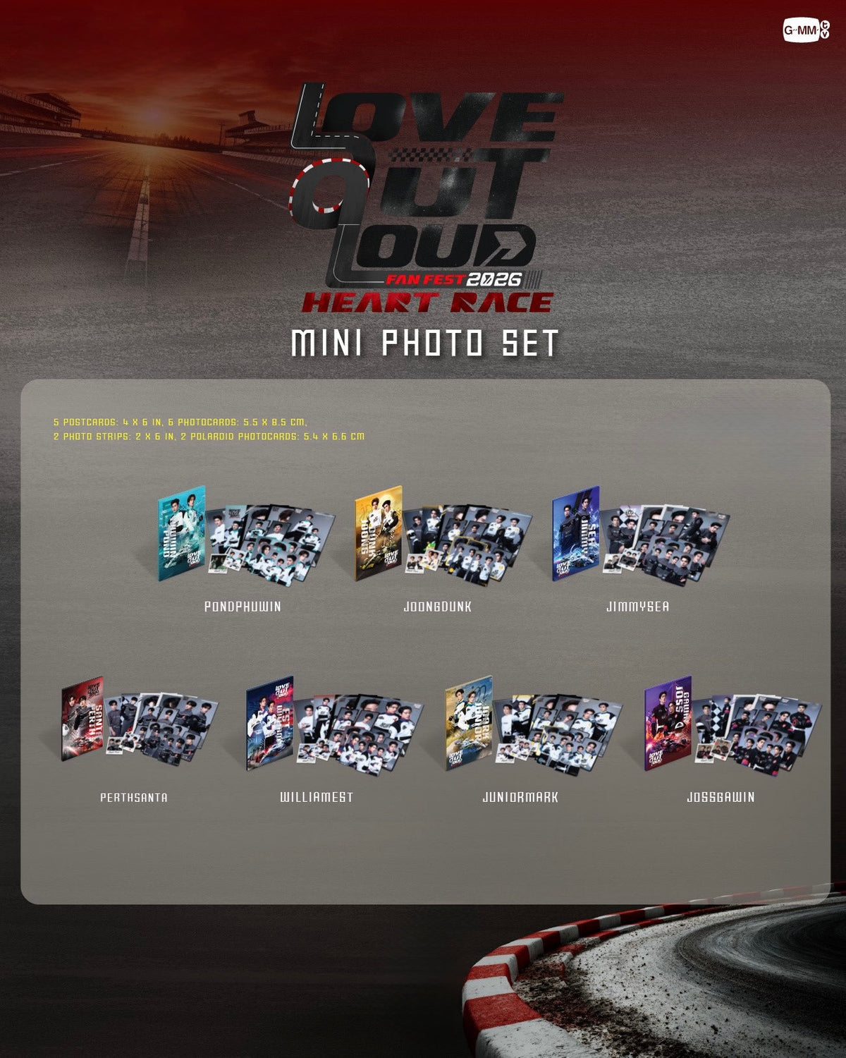 (Preorder) LOL 2026 Heart Race Photo Set