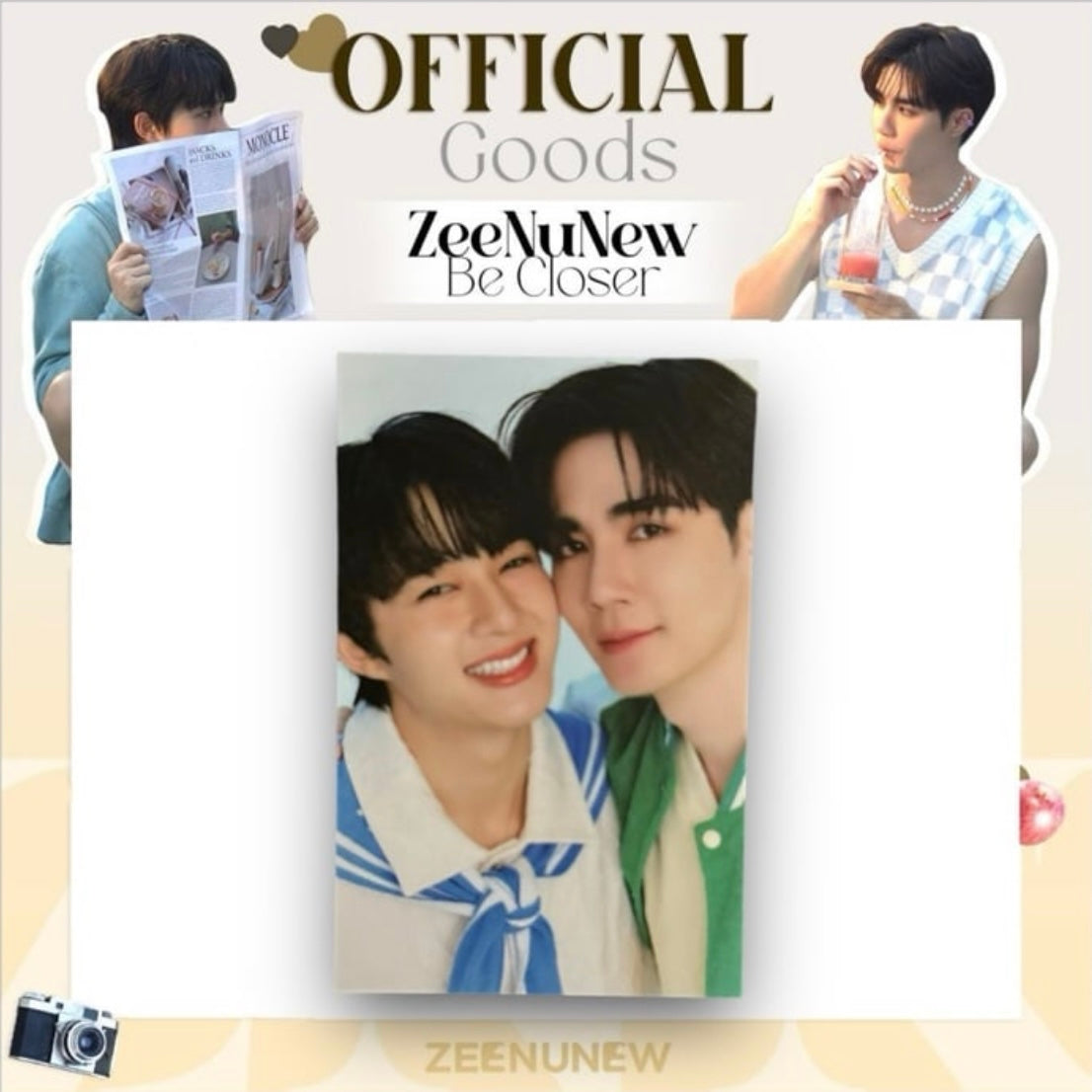 ZeeNuNew Be Closer Photocard