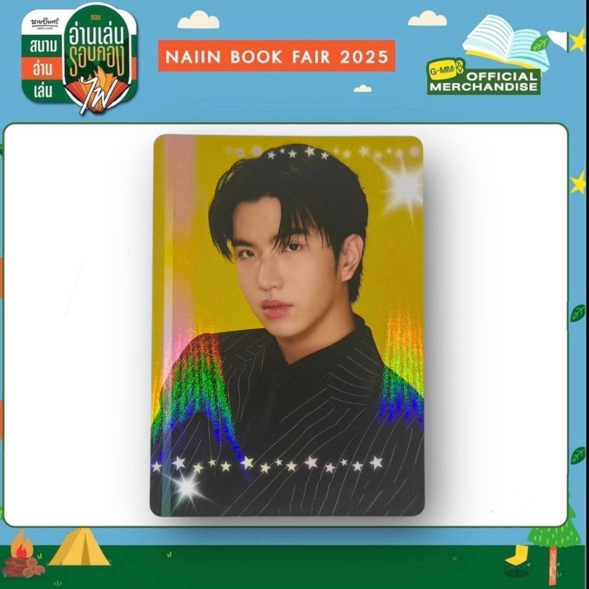 Keen Black in Color Photocard