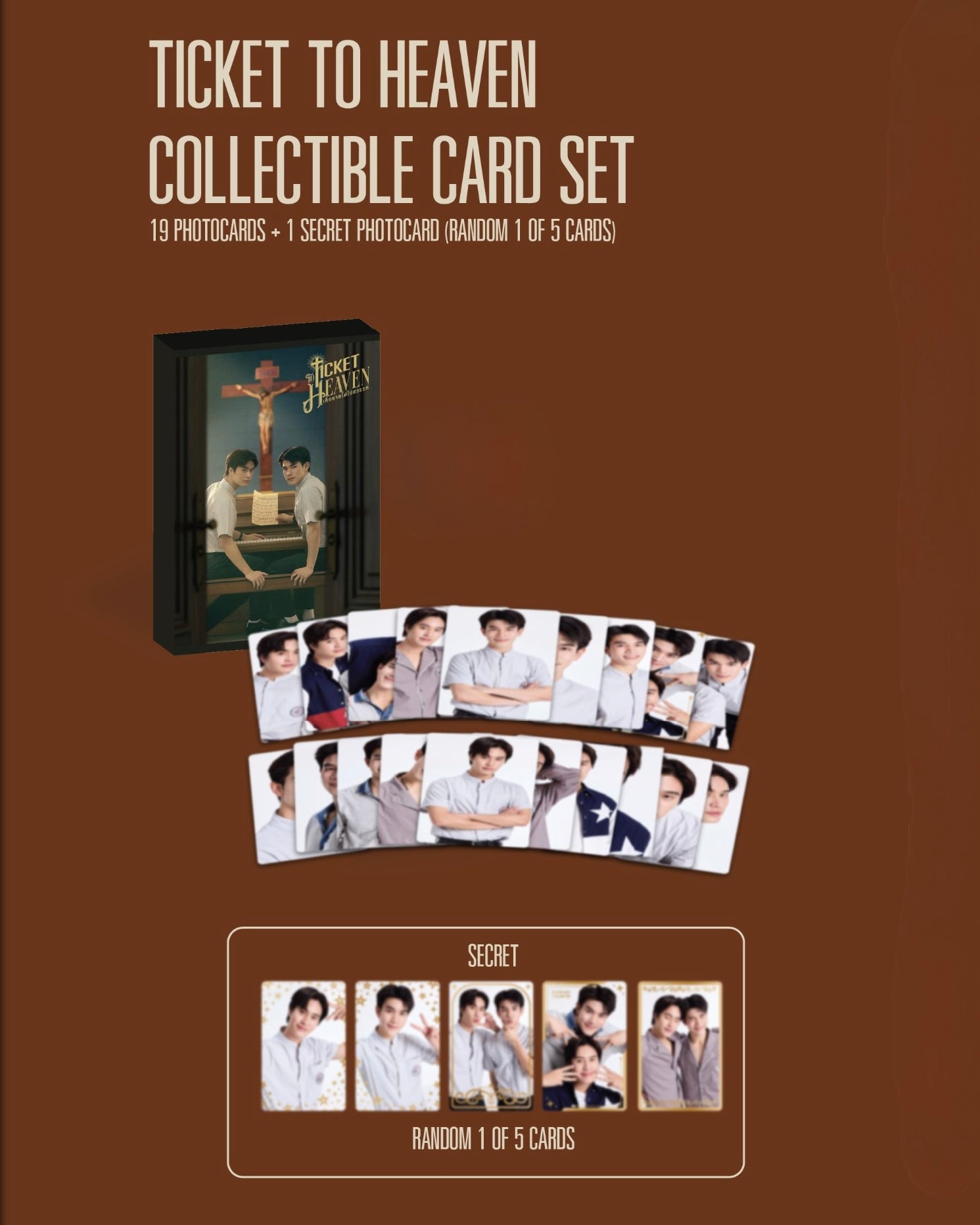 (Preorder) Ticket to Heaven  Card Set