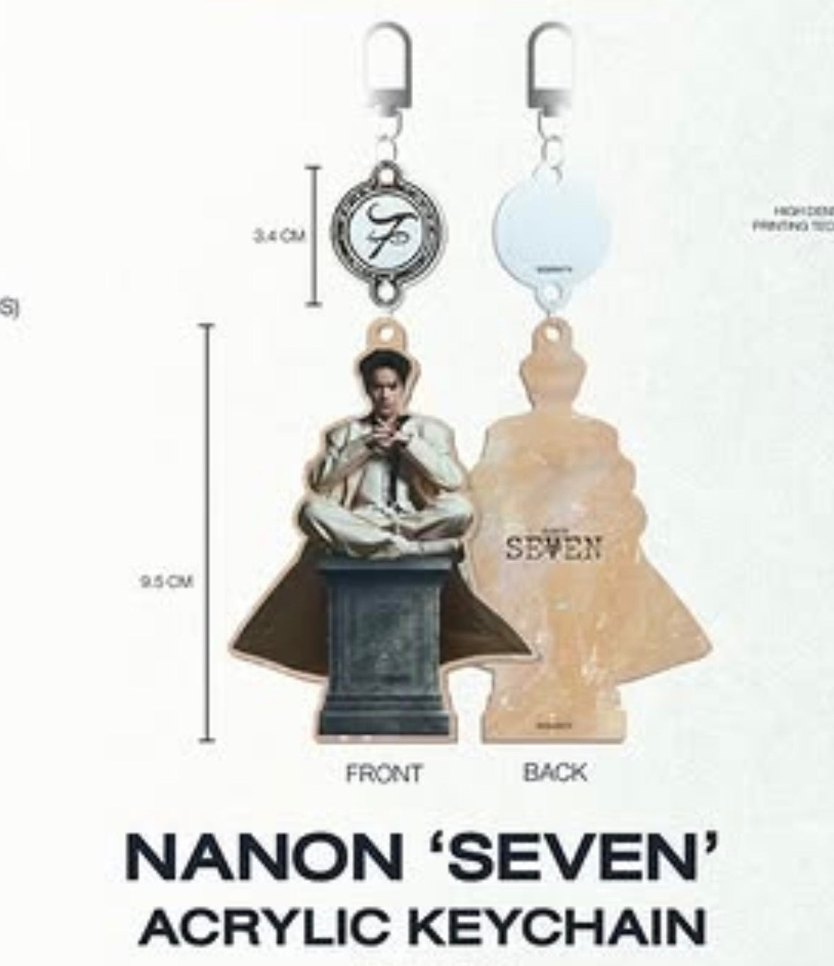 (Preorder) Nanon Seven Keychain