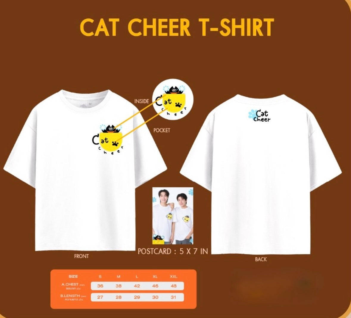 (Preorder) Cat For Cash T-shirt