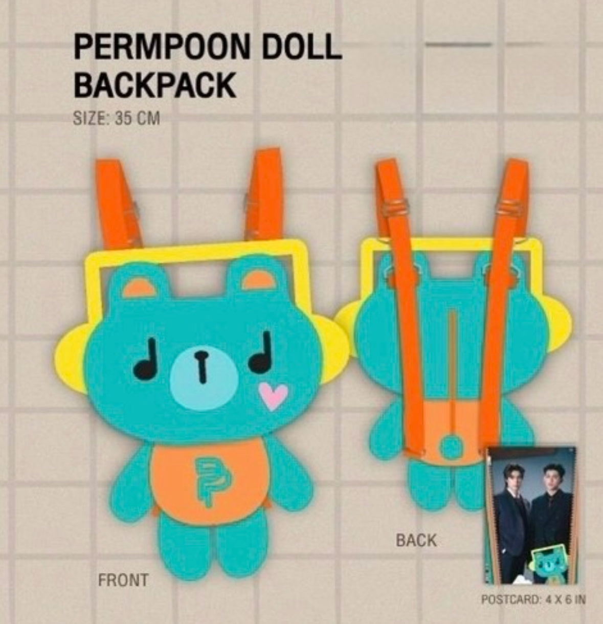 Permpoon Doll Backpack