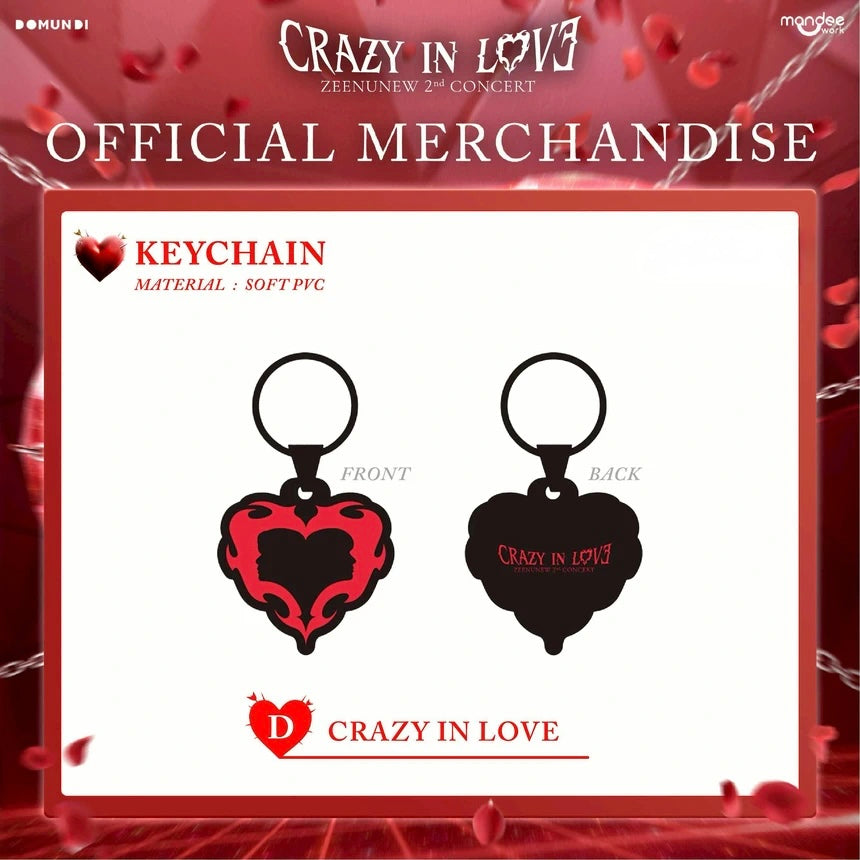 ZeeNunew Crazy in Love Keychain