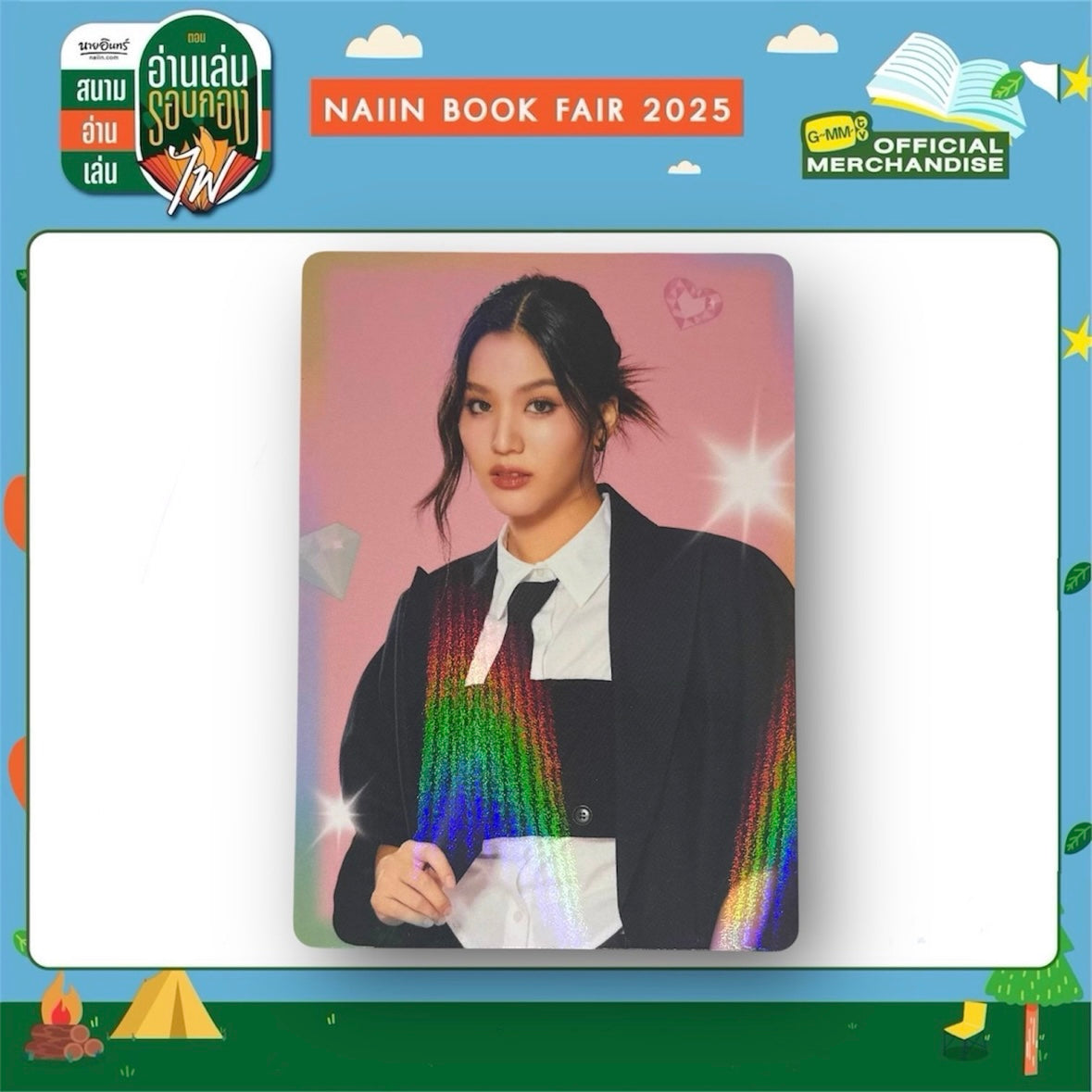 Bonnie Black in Color Photocard