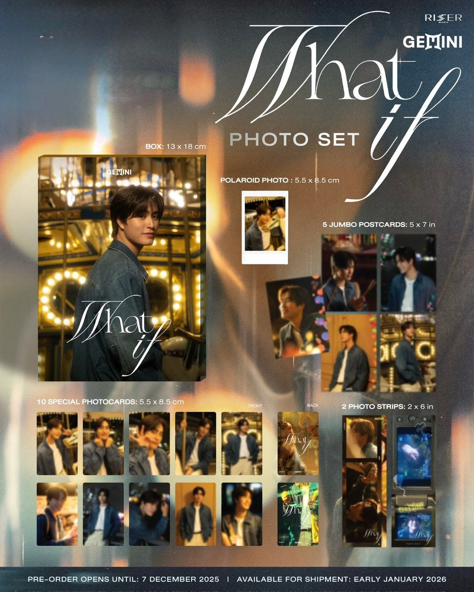 (Awaiting Stock) Gemini What If Photoset