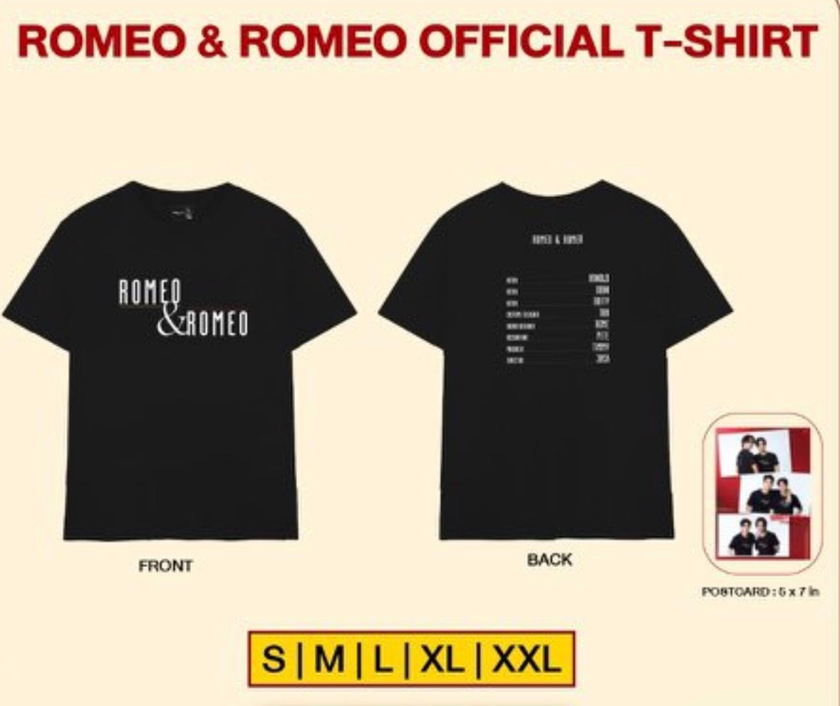 (Preorder) Only Friends Romeo & Romeo T-shirt
