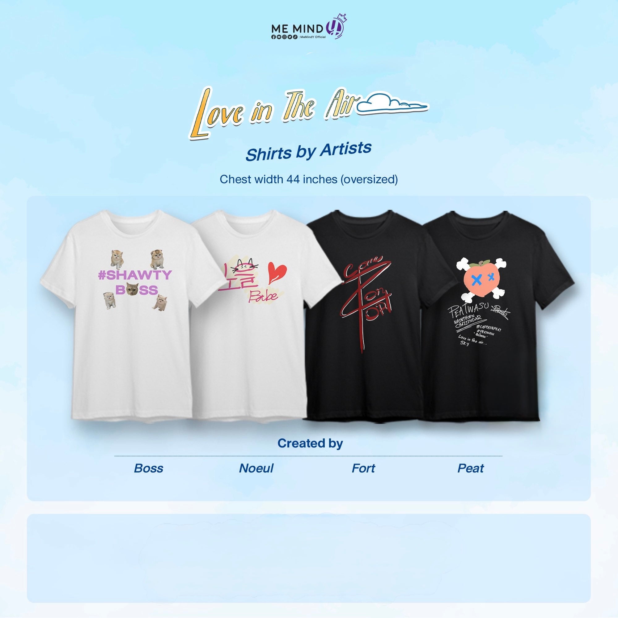 Love in the Air Artist Shirts