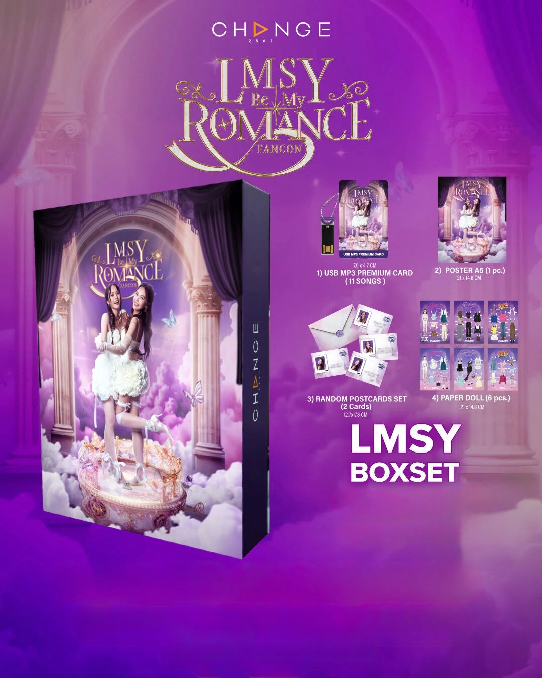 (Preorder) LookmheeSonya Be My Romance Fancon Boxset