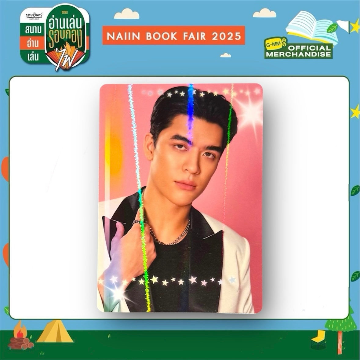 Joss Black in Color Photocard