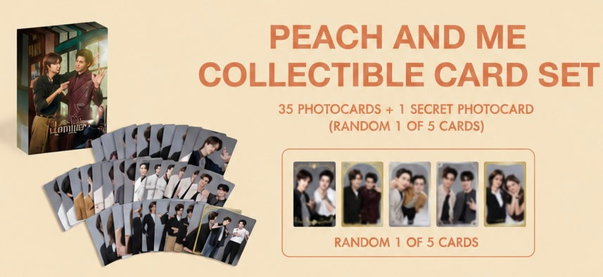 (Preorder) Peach and Me Collectible Card Set