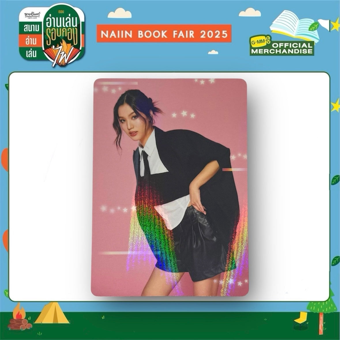 Bonnie Black in Color Photocard
