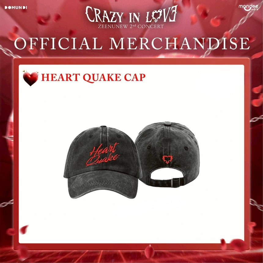 ZeeNunew Crazy in Love Heart Quake Cap
