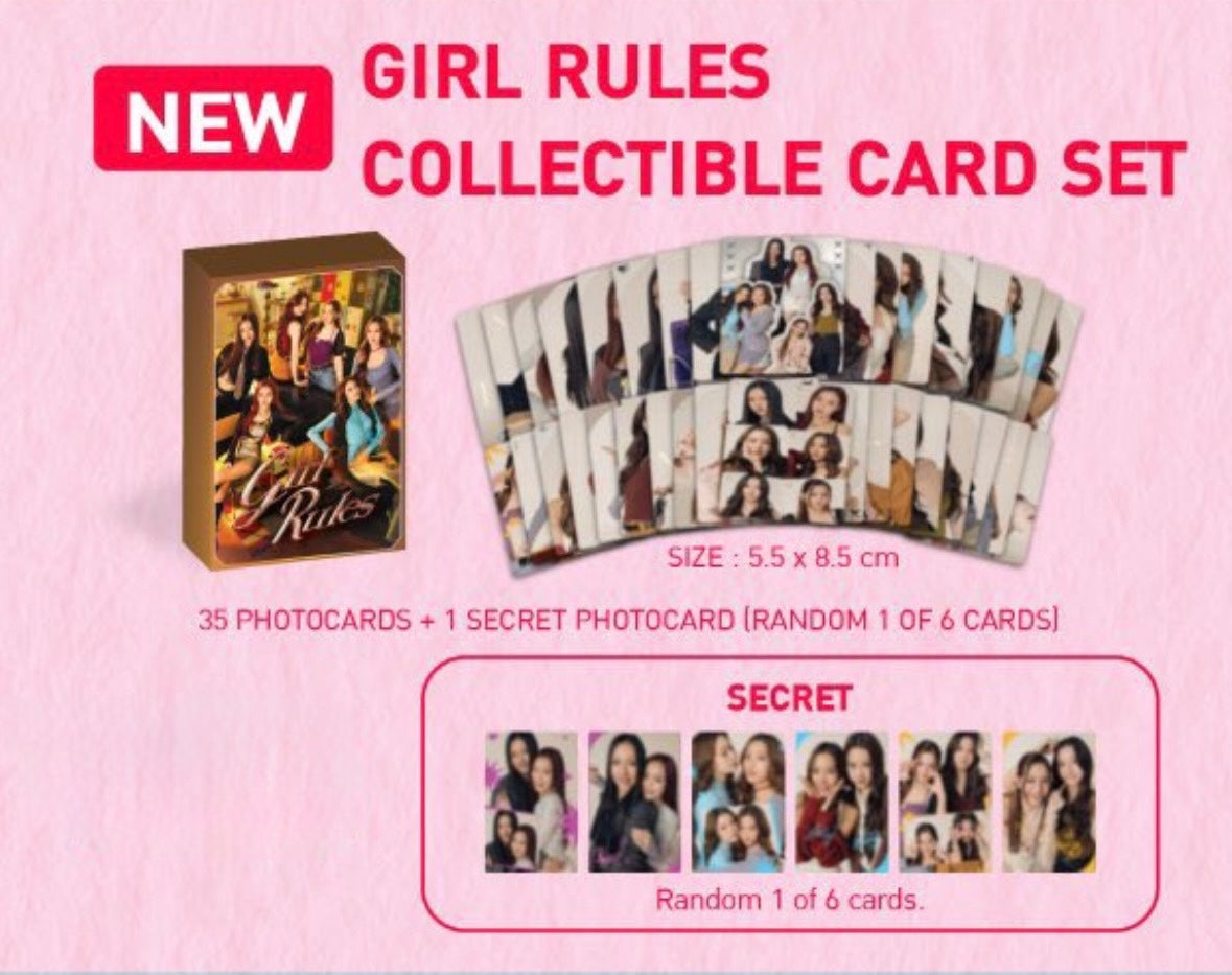 Girls Rule Card Set