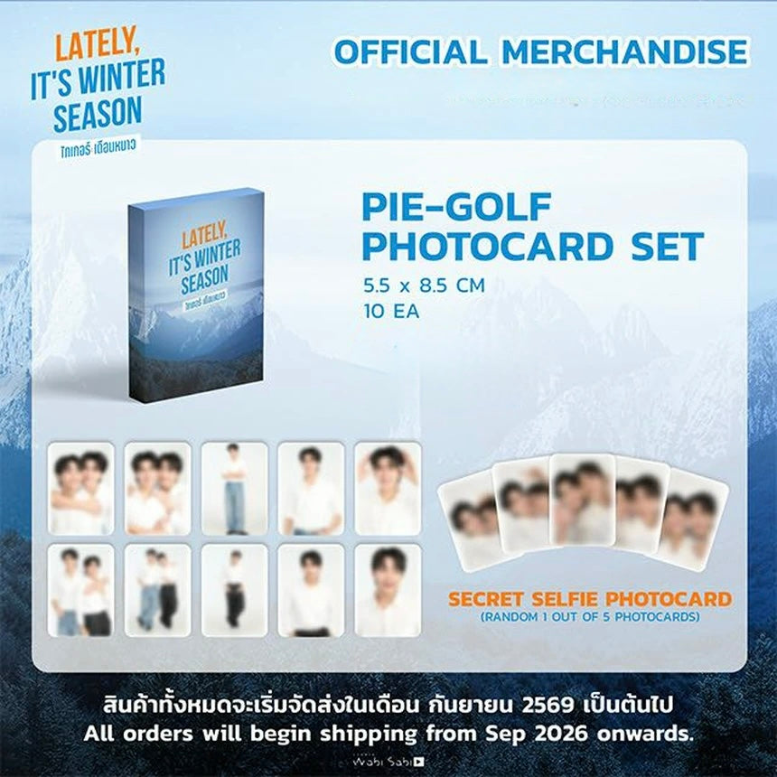 (Preorder) PieGolf Lately, It’s Winter Season Photocard Set