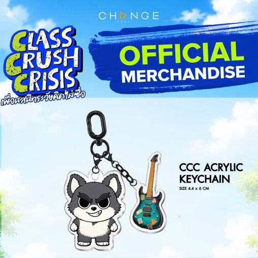 (Preorder) Clash Crush Crisis Keychain - Yujeen