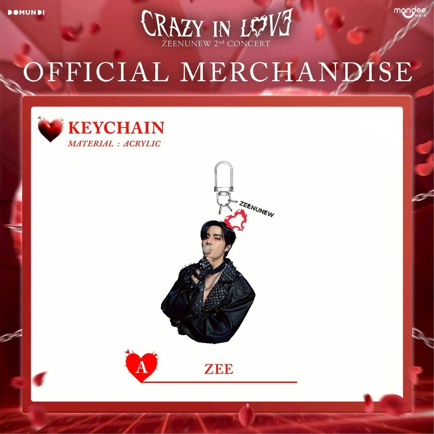 ZeeNunew Crazy in Love Keychain