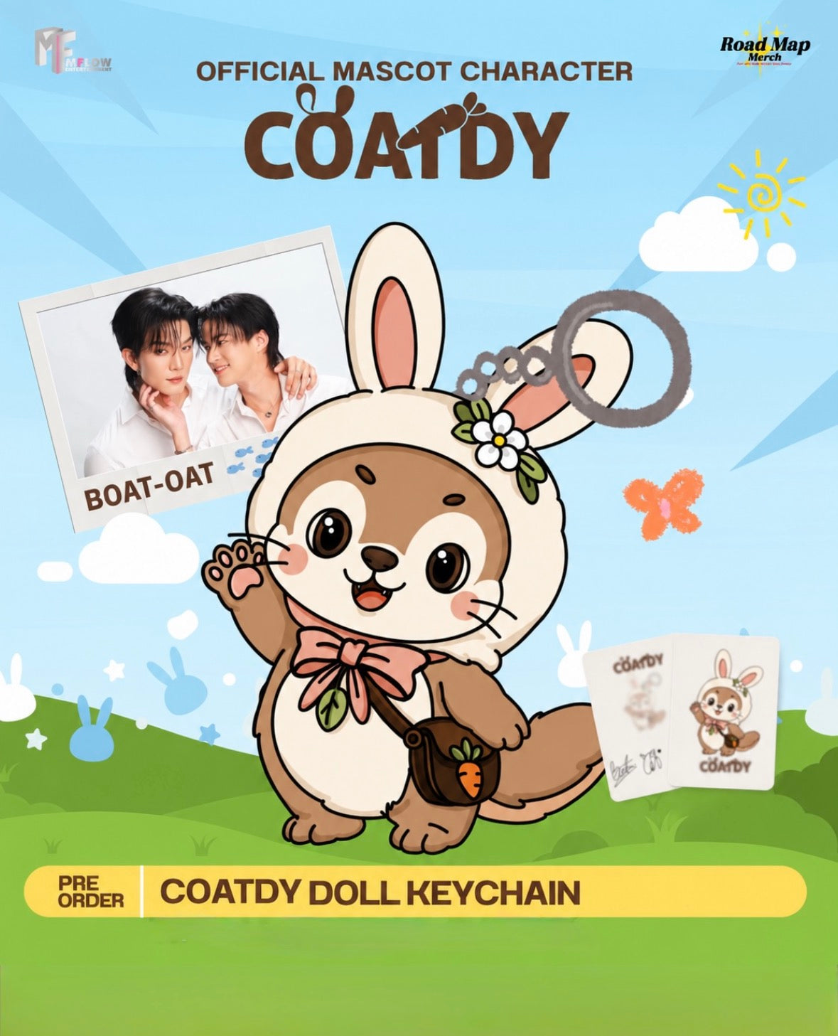 (Preorder) Coatdy Doll Keychain