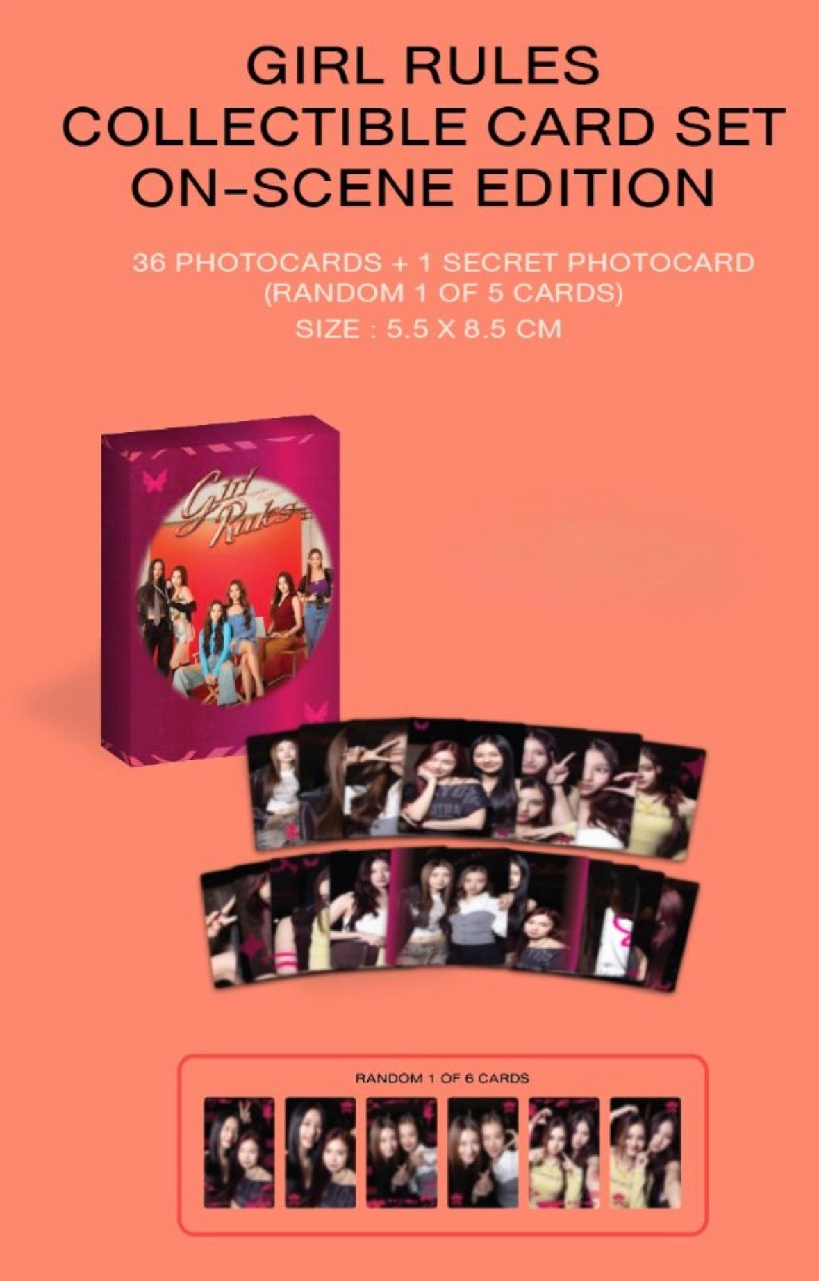 (Preorder) Girls Rule On Set Card Set