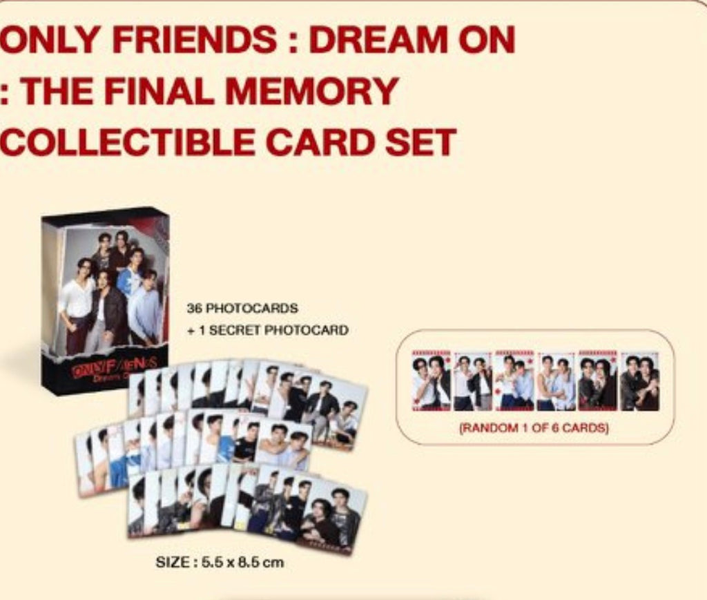 (Preorder) Only Friends Dream On Final Memory Card Set