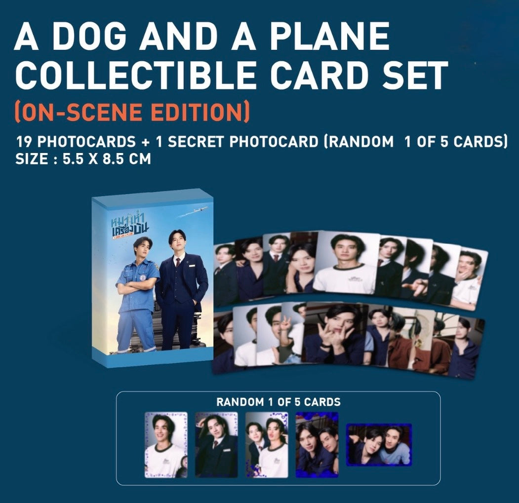 (Preorder) A Dog and A Plane Collectible Card Set On Scene Edition