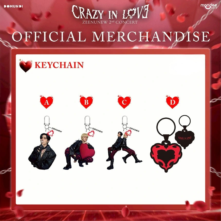 ZeeNunew Crazy in Love Keychain