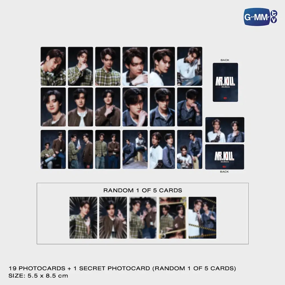 (Awaiting Stock) DewTee Mr Kill Collectible Card Set
