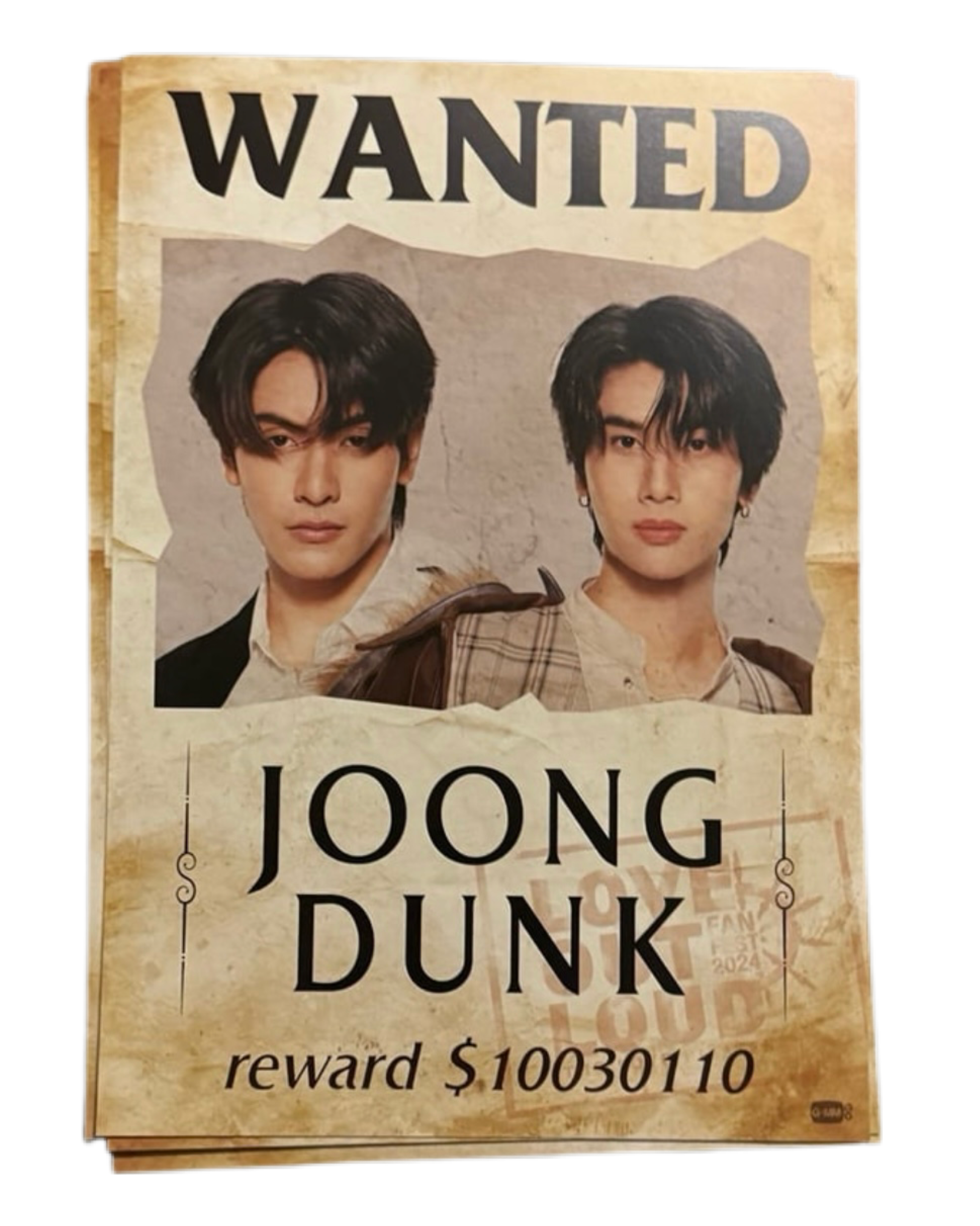 JoongDunk LOL 2024 Wanted Mini Poster