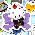 Nilknhake Bow Sticker 3”