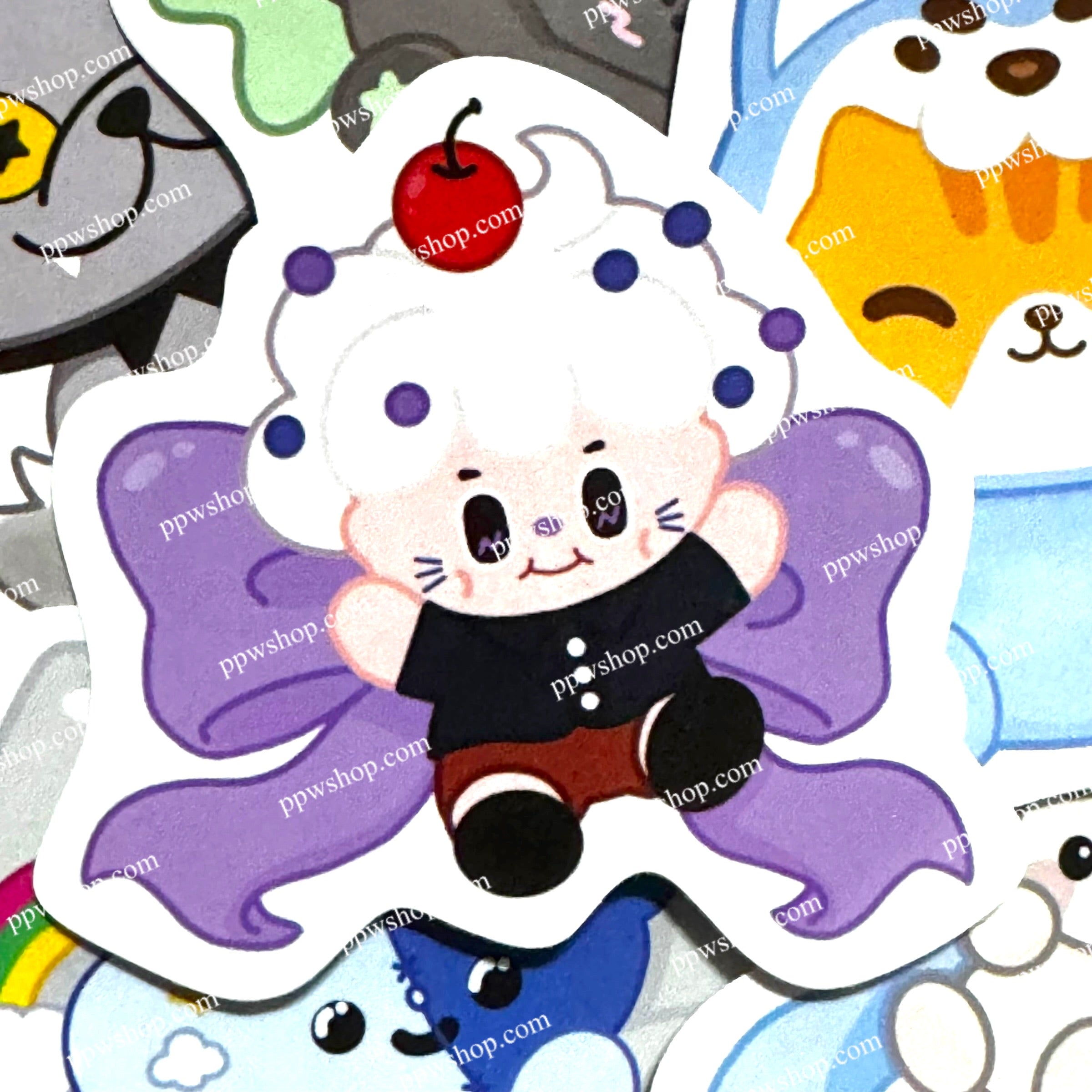 Nilknhake Bow Sticker 3”