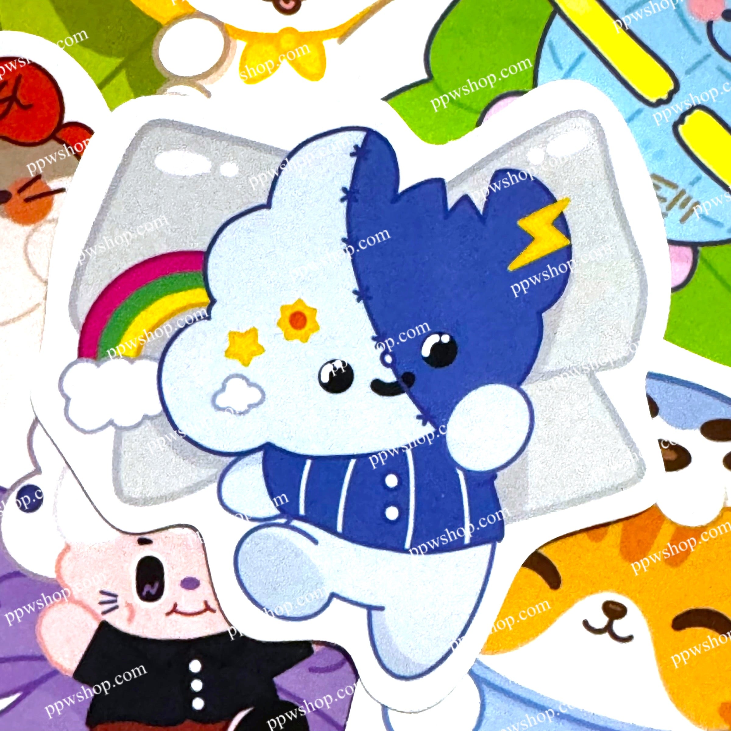 Smyle Bow Sticker 3”