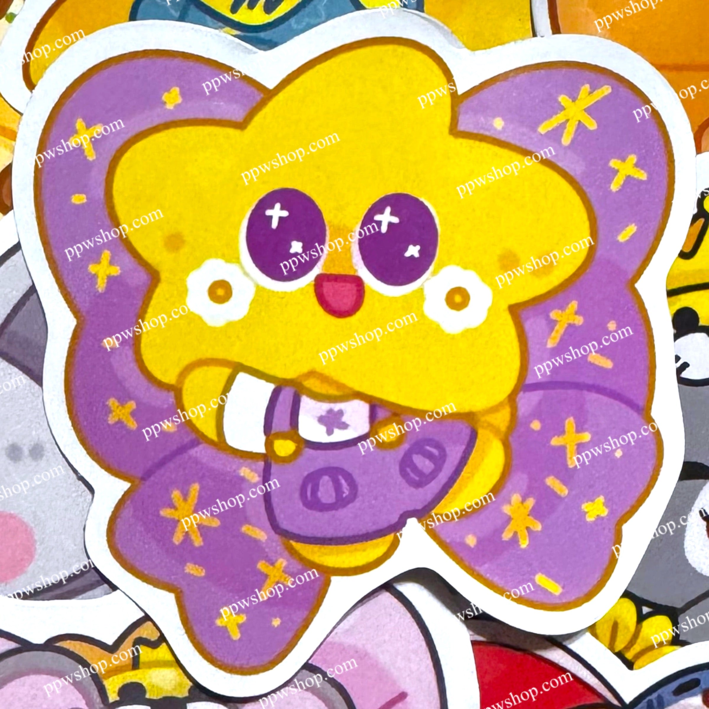 Ceri Bow Sticker 3”