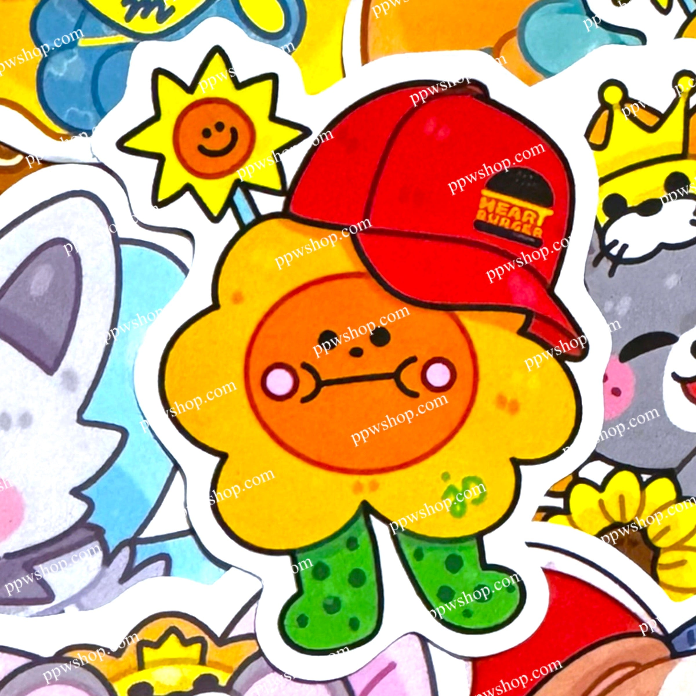 Jaidee Heart Killers Hat Sticker 3”