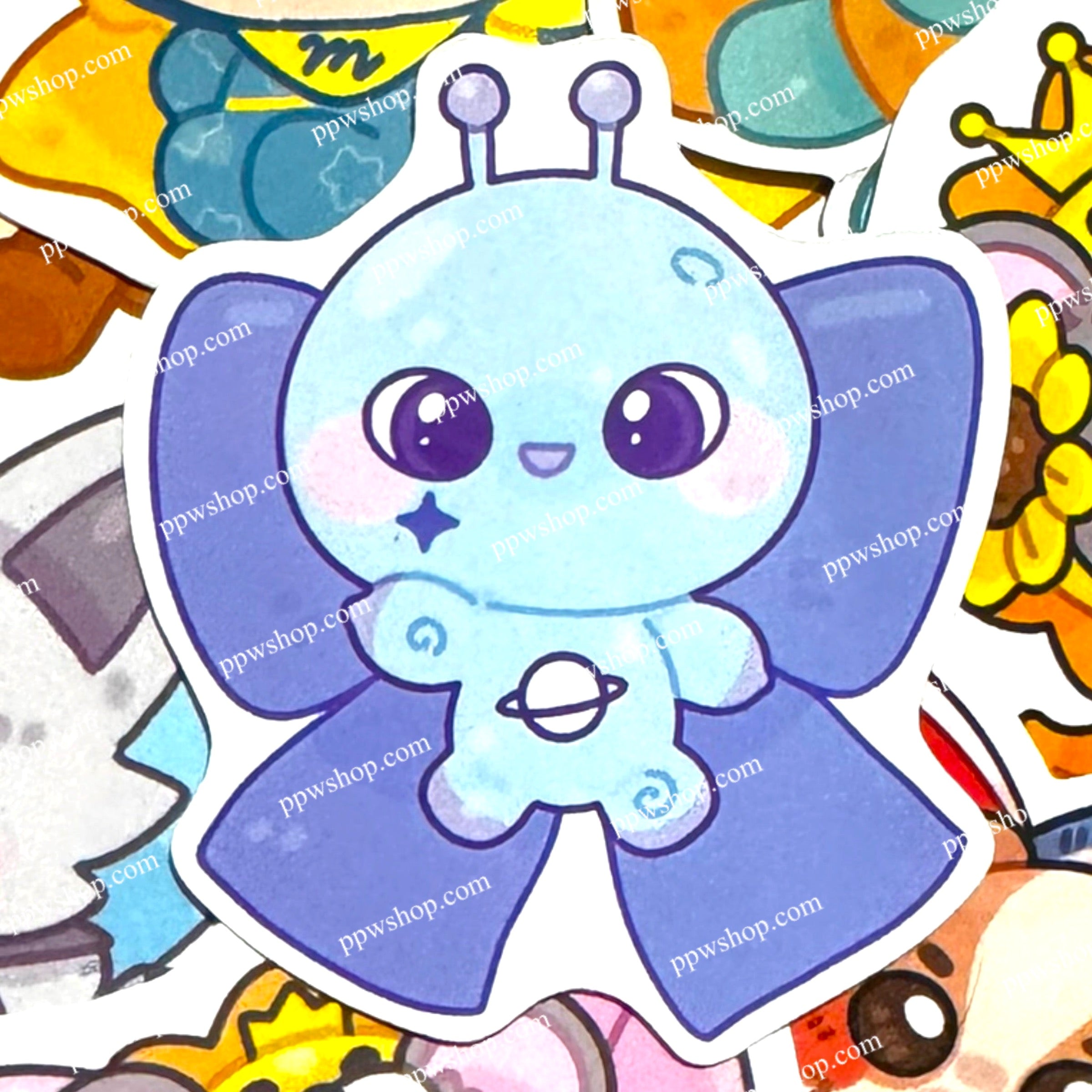 Alinor Bow Sticker 3”