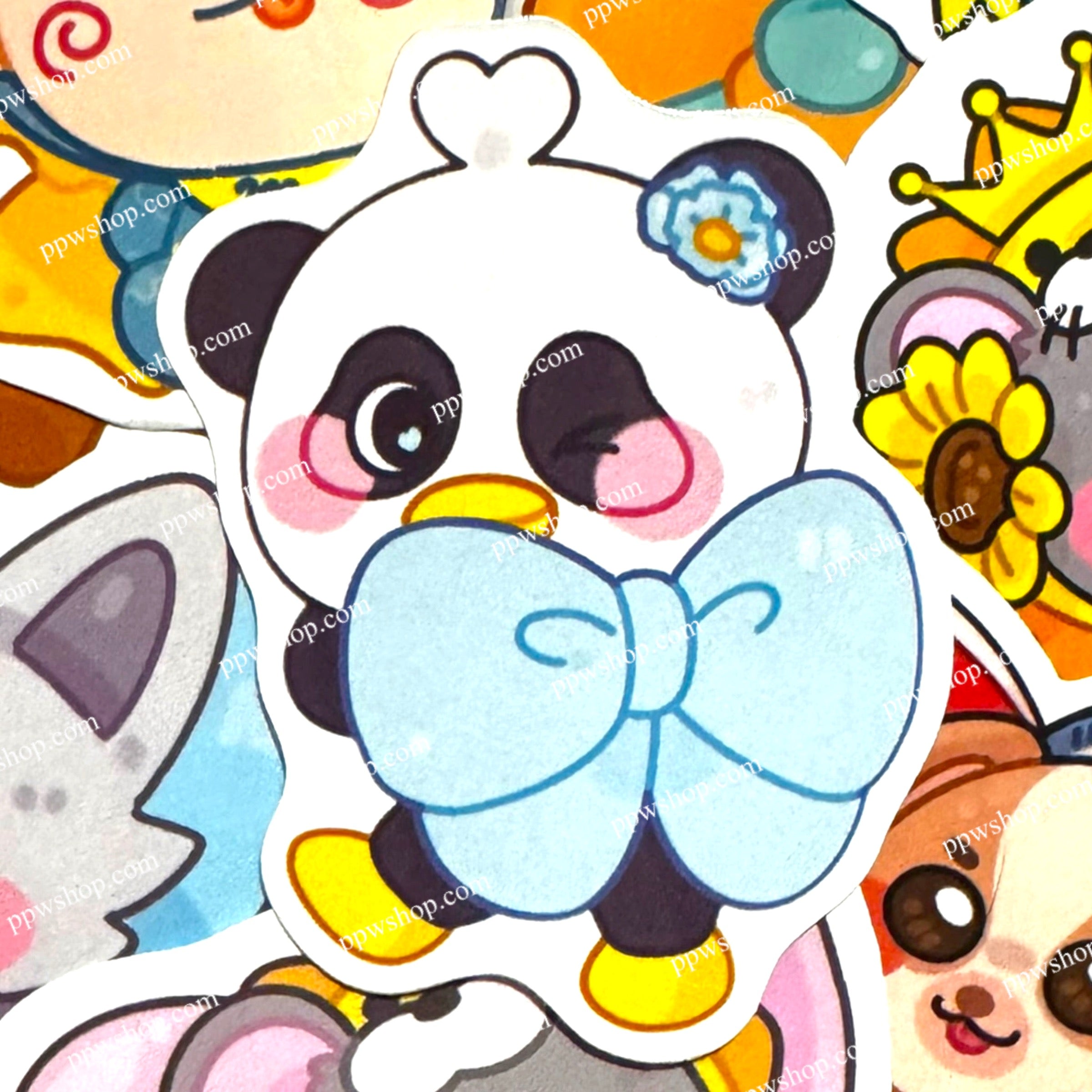 Lunar Bow Sticker 3”