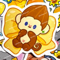 PonPon Bow Sticker 3”