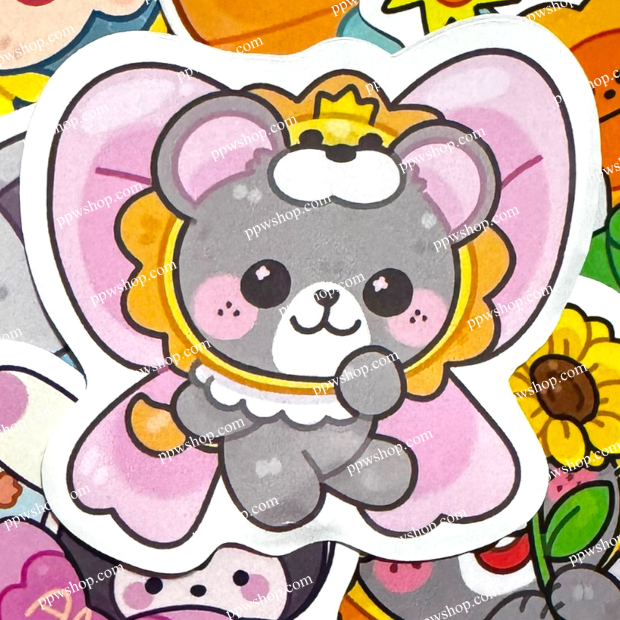 Look Khyunnoo Bow Sticker 3”