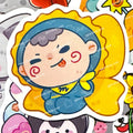 Jummo Bow Sticker 3”