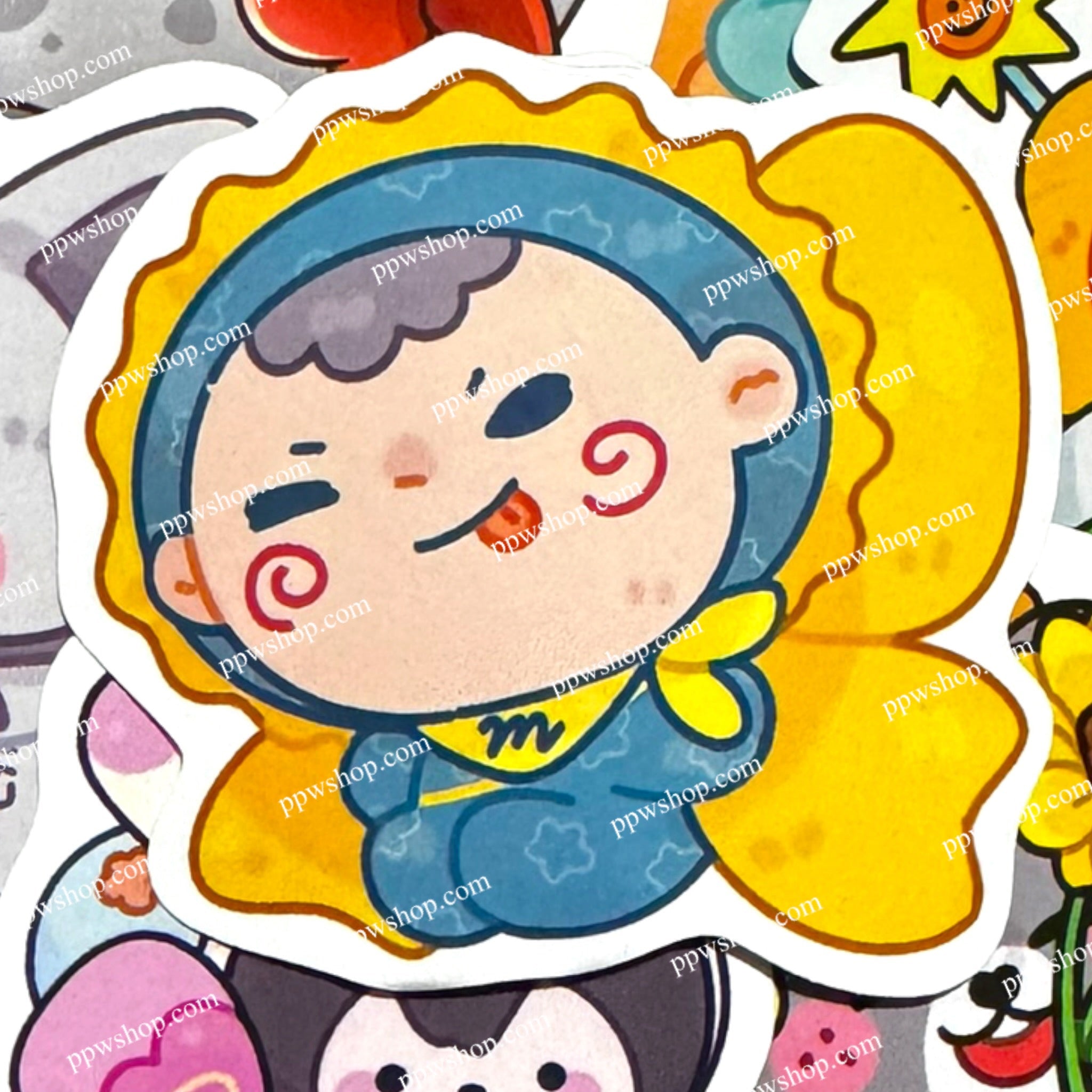 Jummo Bow Sticker 3”