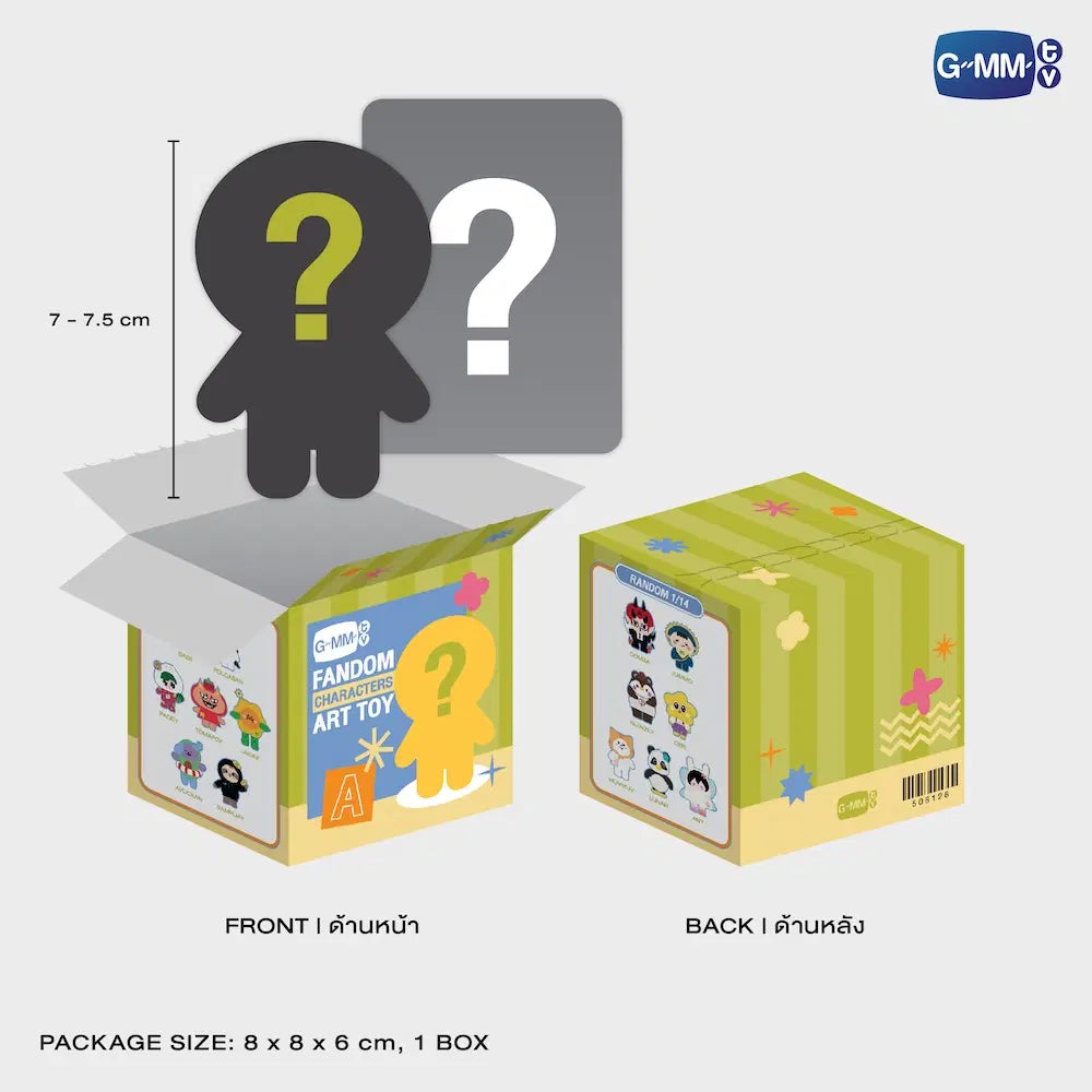Fandom Character Art Toy Box A