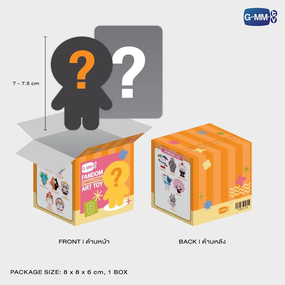 Fandom Character Art Toy Box B