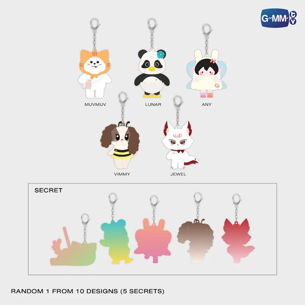 Blush Blossom Random Doll Keychain