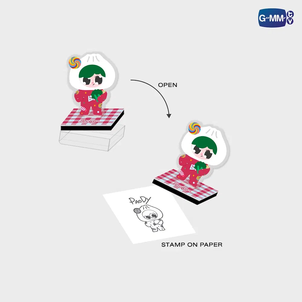 (Preorder) Paody INF26 Character Self Inking Stamp