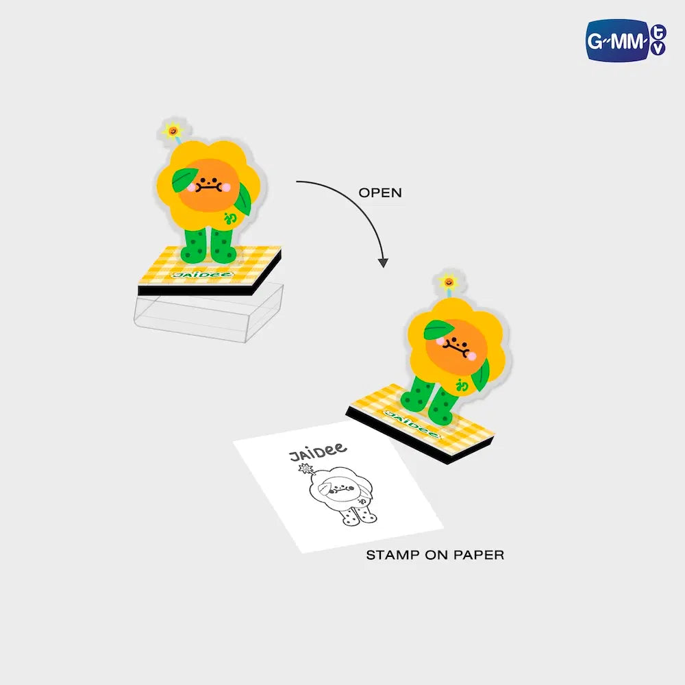 (Preorder) Jaidee INF26 Character Self Inking Stamp