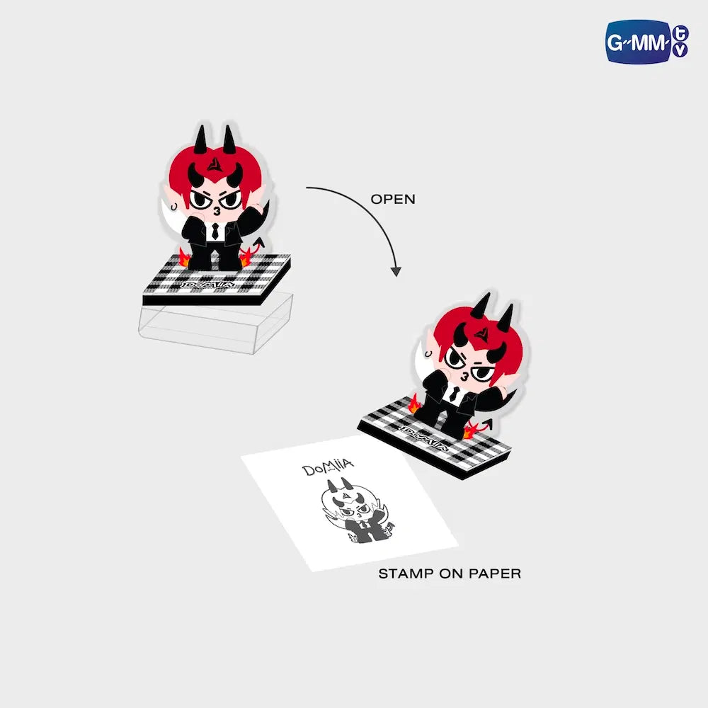 (Preorder) Domiia INF26 Character Self Inking Stamp