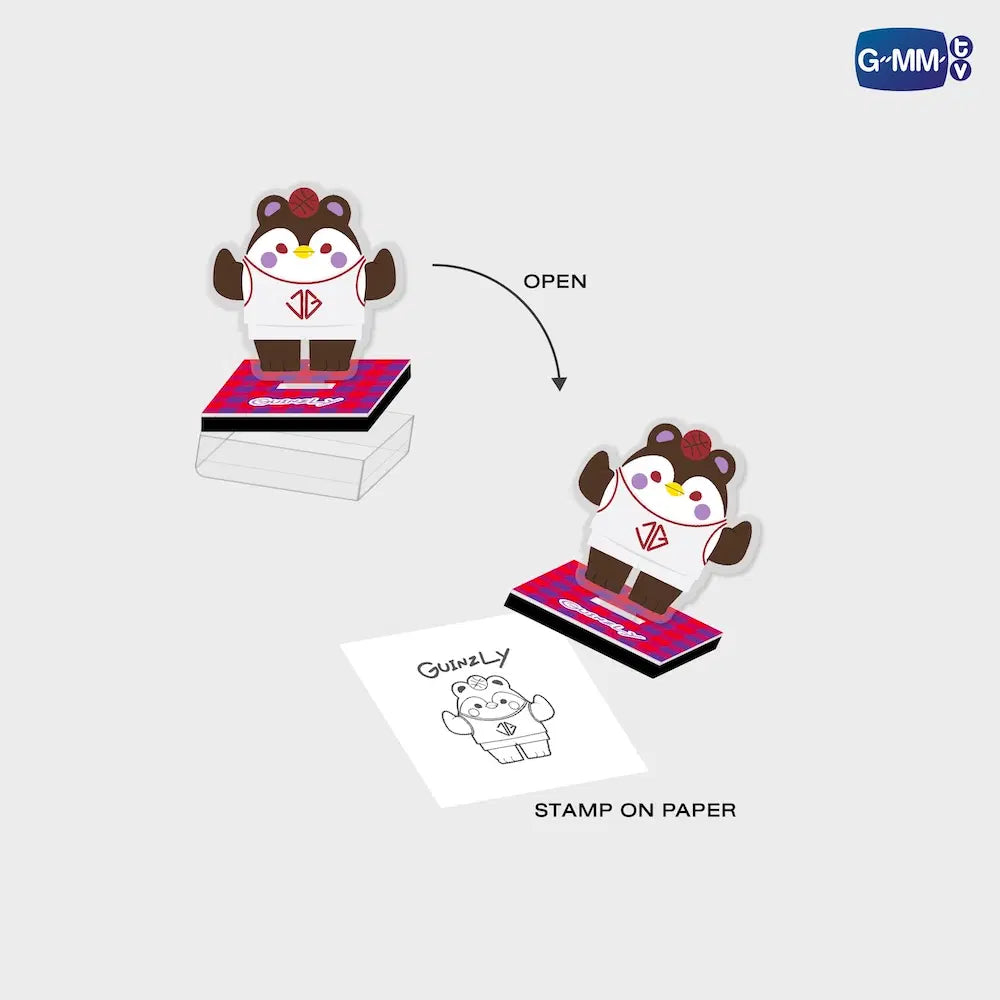 (Preorder) Guinzly INF26 Character Self Inking Stamp