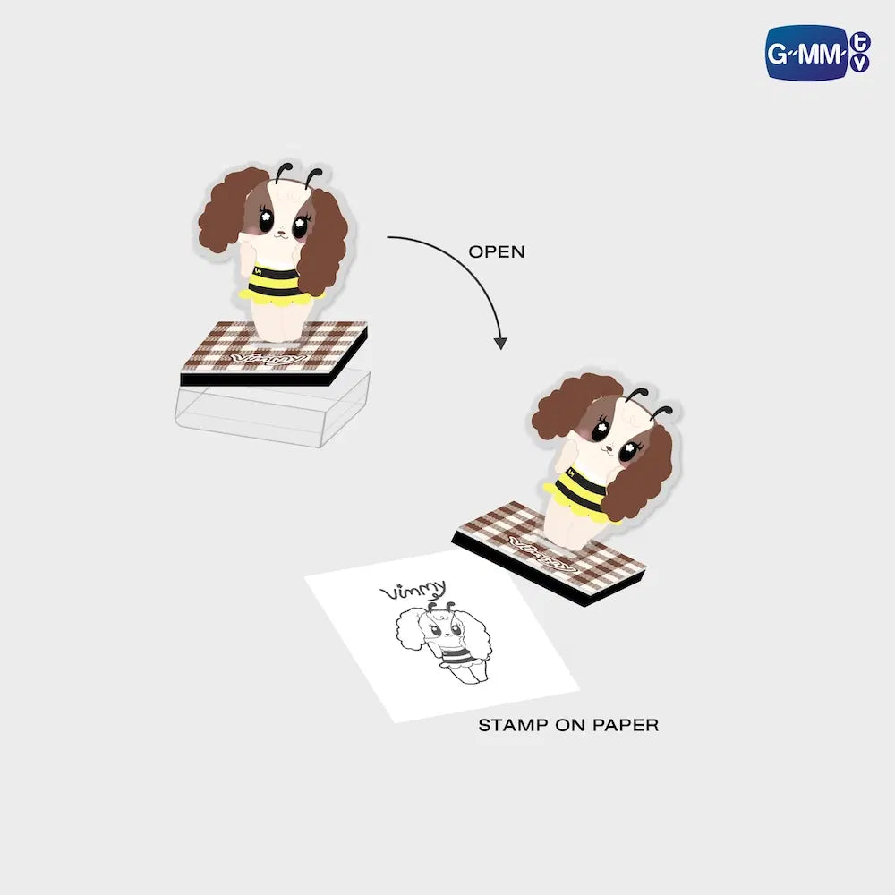 (Preorder) Vimmy INF26 Character Self Inking Stamp