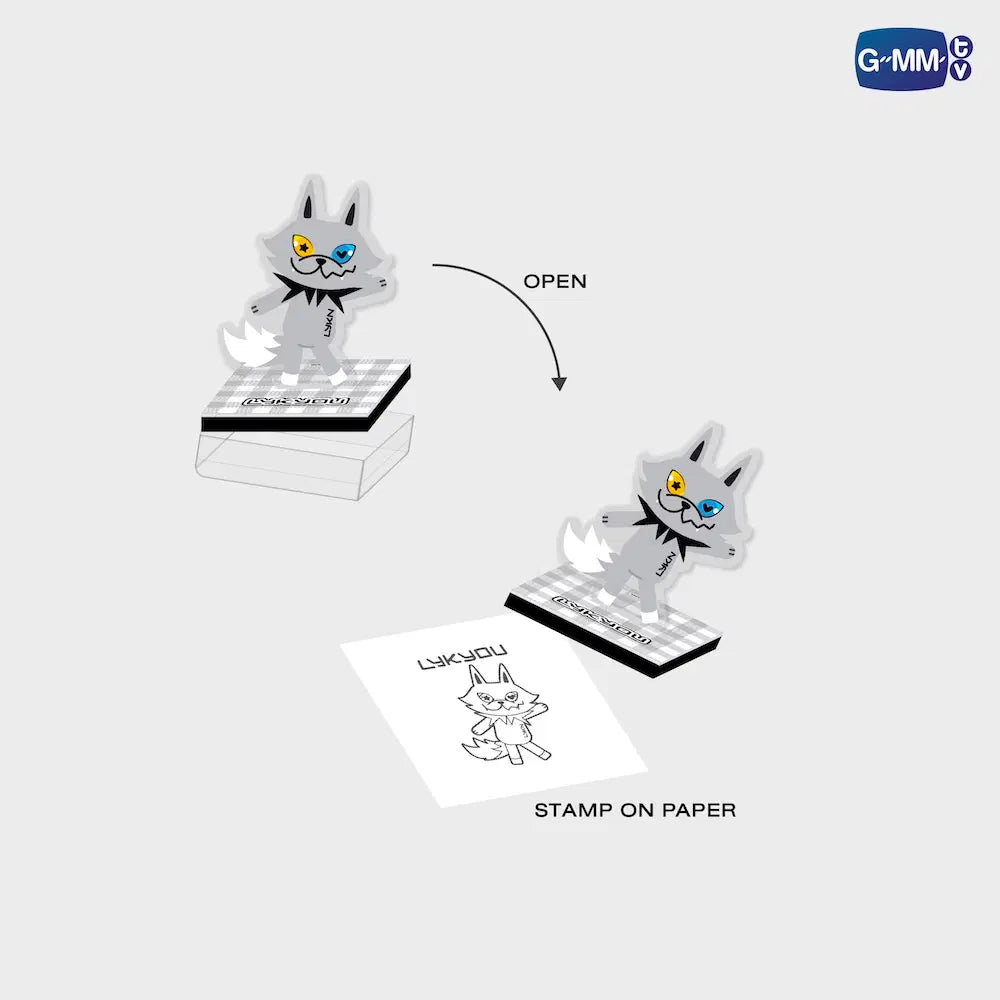 (Preorder) Lykyou INF26 Character Self Inking Stamp