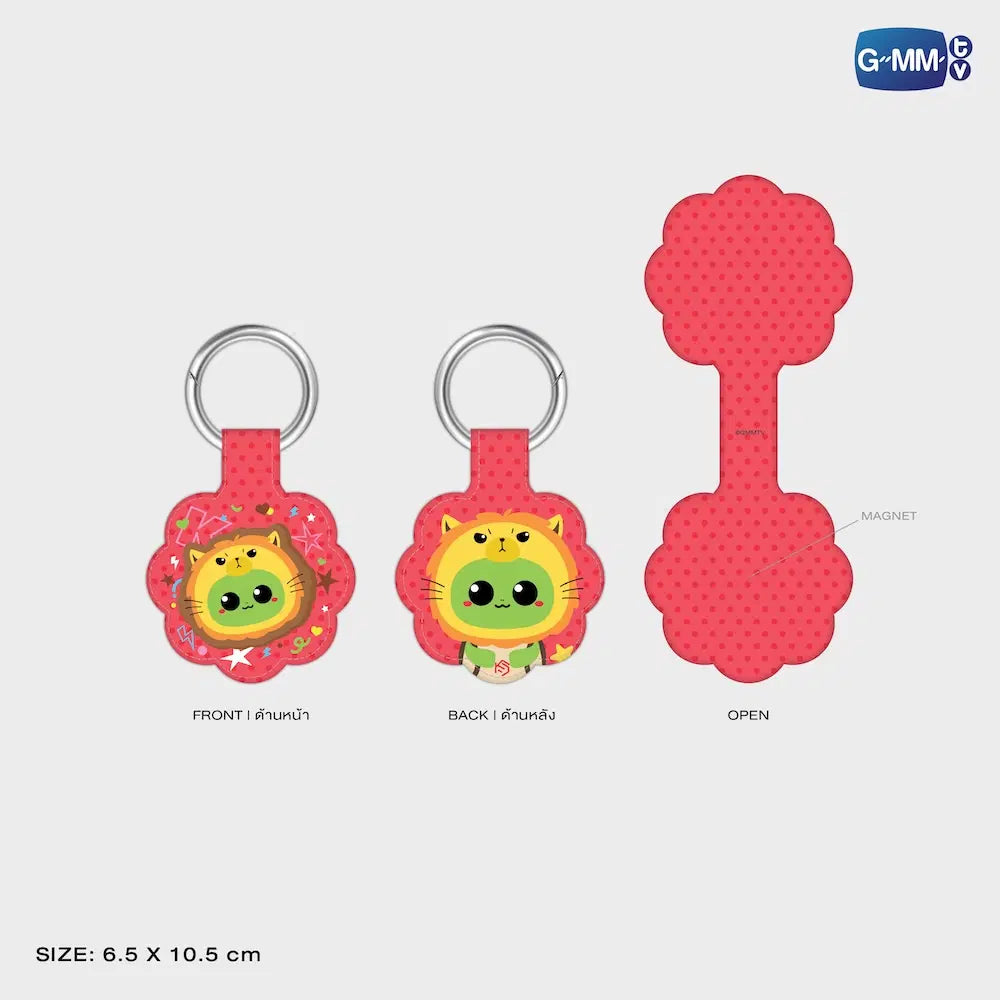 (Preorder) King Man INF26 Character Magnetic Utility Clip Keychain
